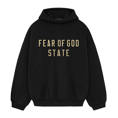 Essentials Fleece Hoodie Black